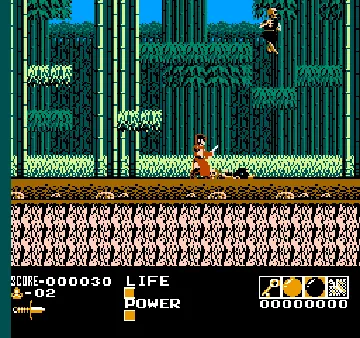 Demon Sword (USA) screen shot game playing